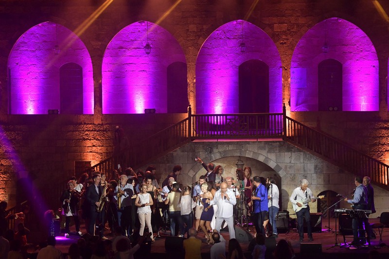 Blues Band at Beiteddine festival